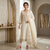 Eira Ivory Suit Set with Dupatta
