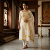 Noorika Kasavu Elegance Churidar