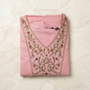Blush Pink Embroidered Anarkali Suit