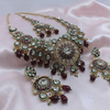 Nazakat Ruby Pearl Set
