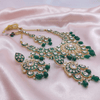 Nazakat Green Pearl Set