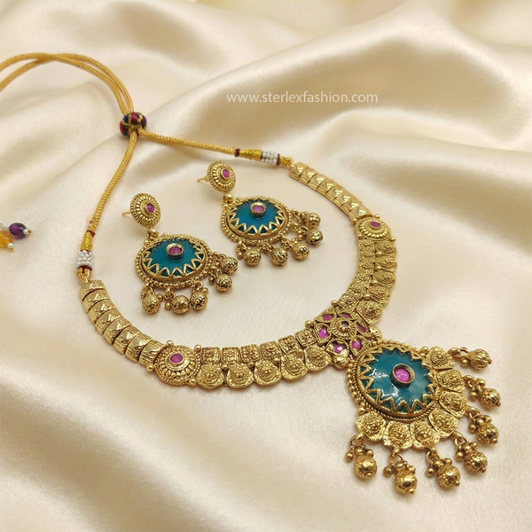 Neelkanth Antique Kundan