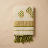 Mehira Olive Gold Kasavu Saree