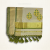 Mehira Olive Gold Kasavu Saree