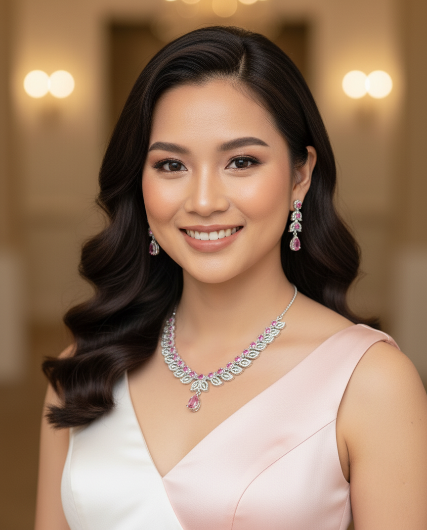 AMERICAN DIAMOND NOVA SHINE NECKLACE