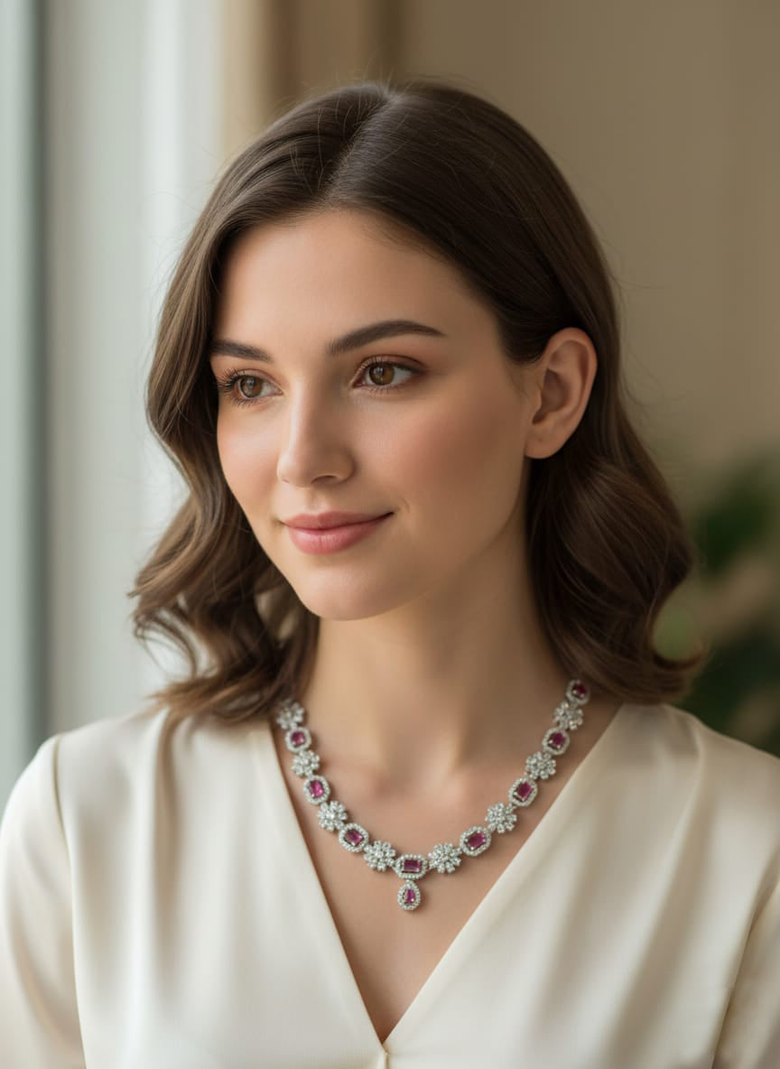 AAMARA SPARK AD NECKLACE