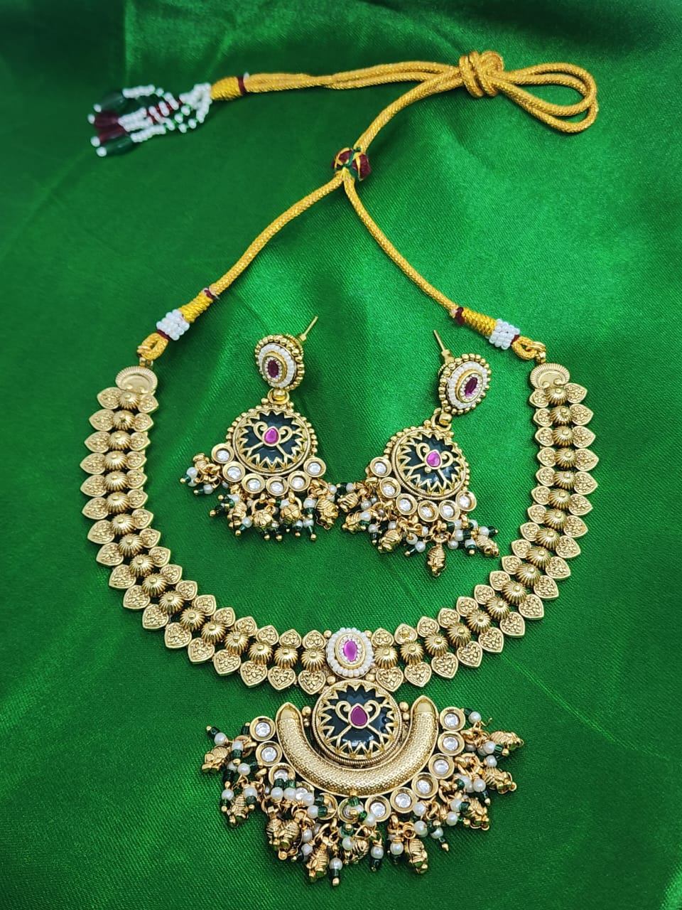 ANTIC RAJWADI ROYAL NECKLACE