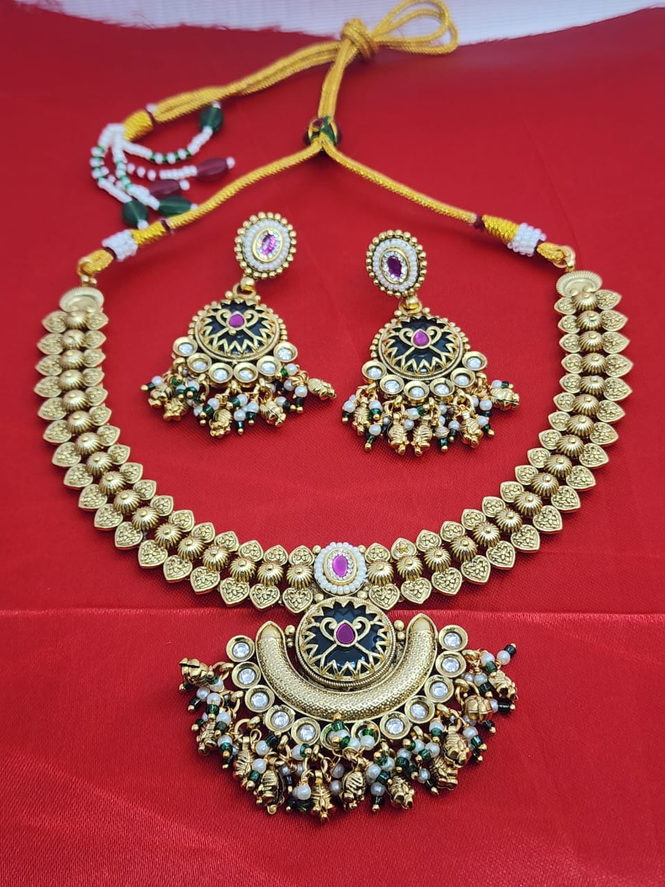 ANTIC RAJWADI ROYAL NECKLACE