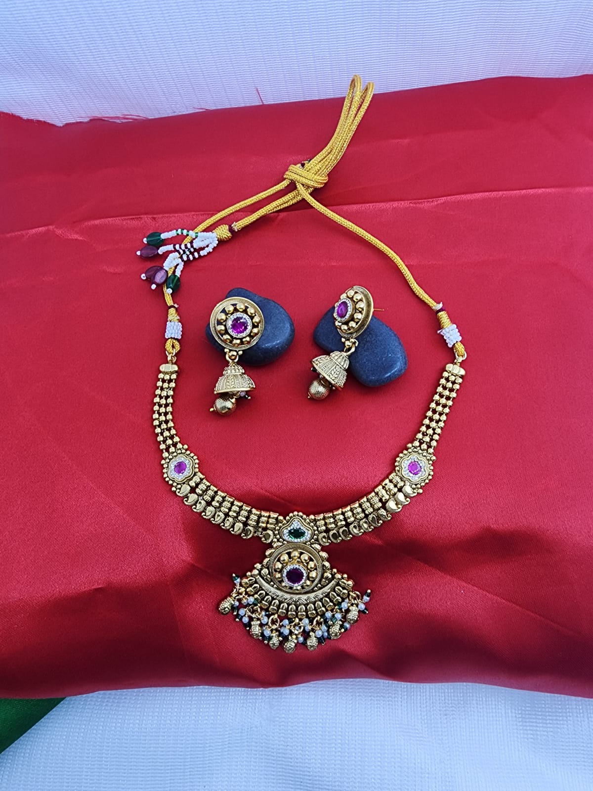 ANTIC RAJWADI ROYAL NECKLACE