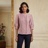Vintage Pleated Top