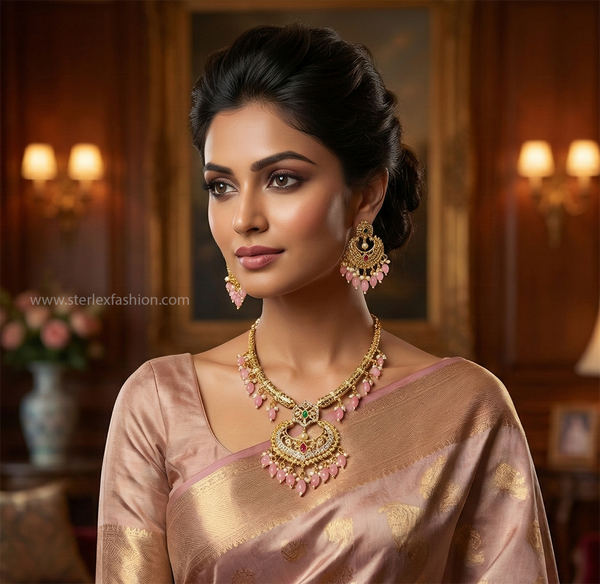 Rose Chandrika Set