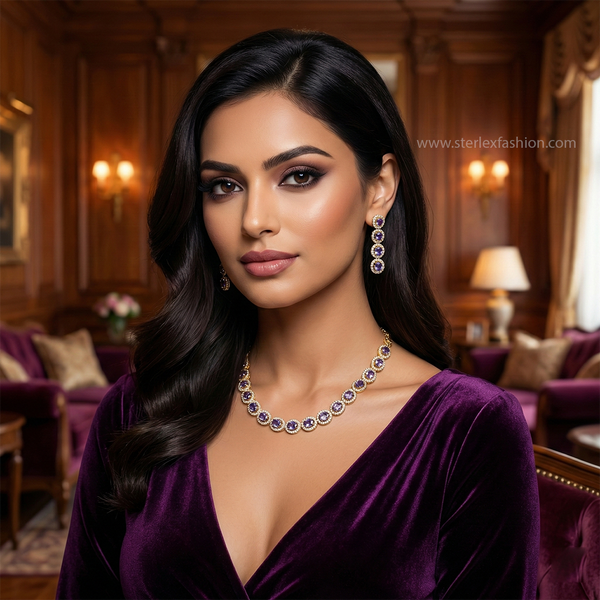 Royal Violet Sparkle Set