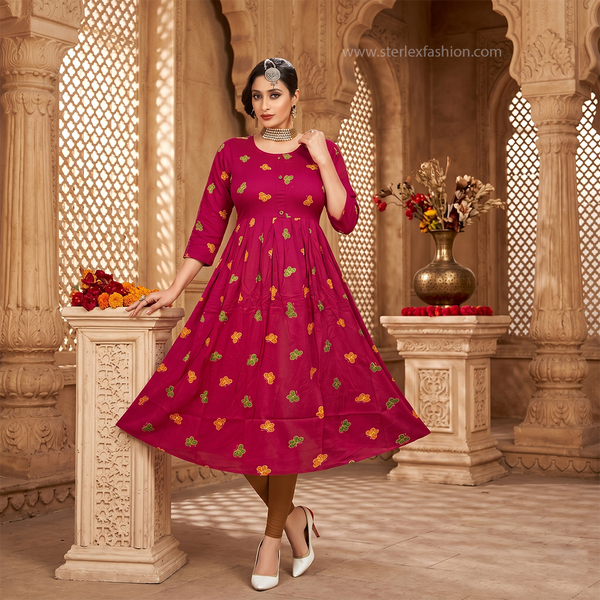 Ruhani Blossom Anarkali