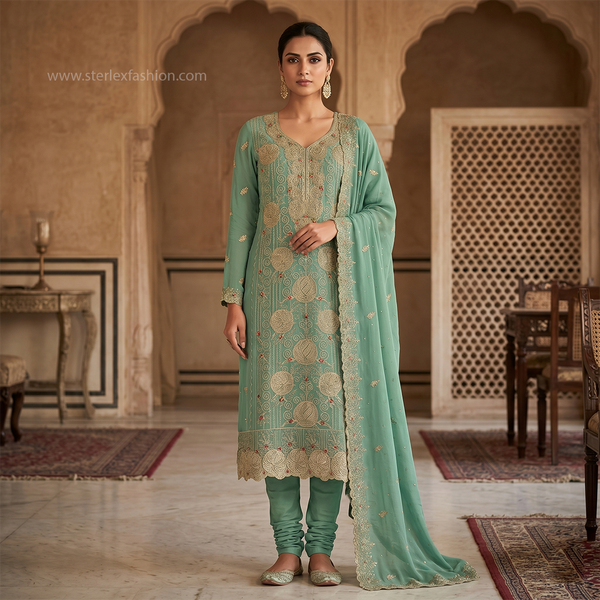 Zeenat Heritage Churidar