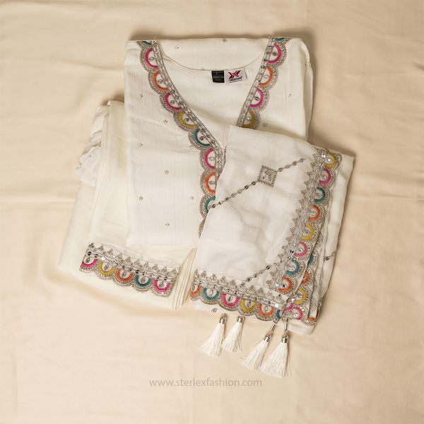 Rangrez Ivory Suit Set
