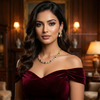 Rajkumari Ruby Set