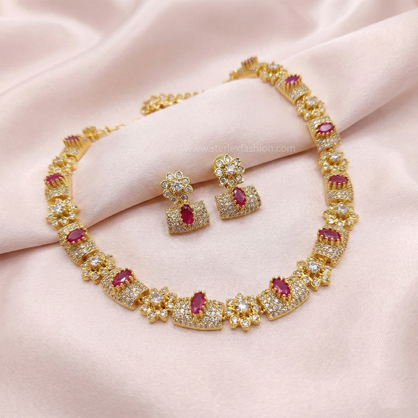 Rajkumari Ruby Set