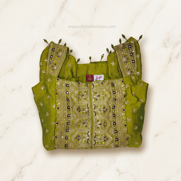 Olive Meher Sharara Set