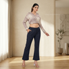 chic sage flared pants