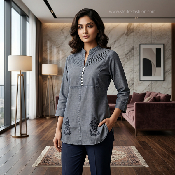Elegance Straight Kurti