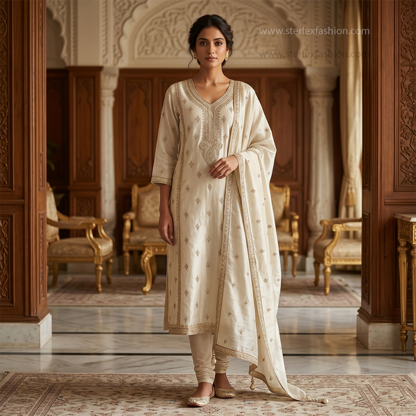 Aafreen Pearl Heritage Set