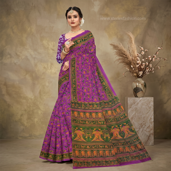 Varnika Folk Art Saree