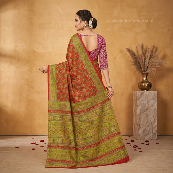 Varnika Tribal Heritage Saree