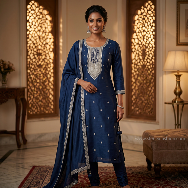 Noor Navy Heritage Set