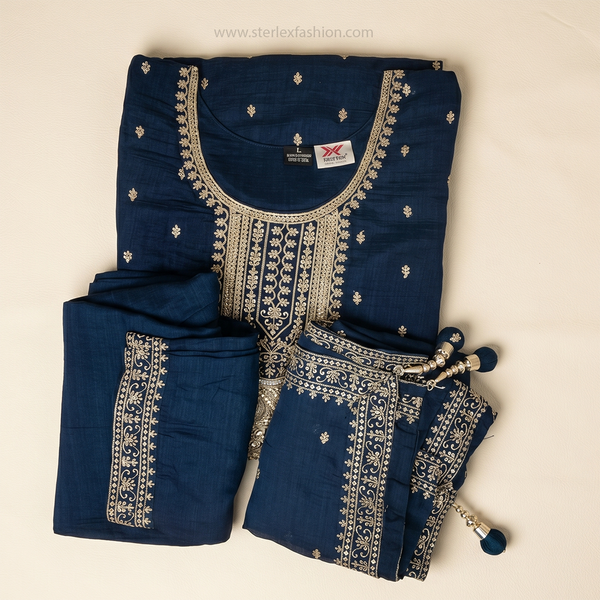 Noor Navy Heritage Set