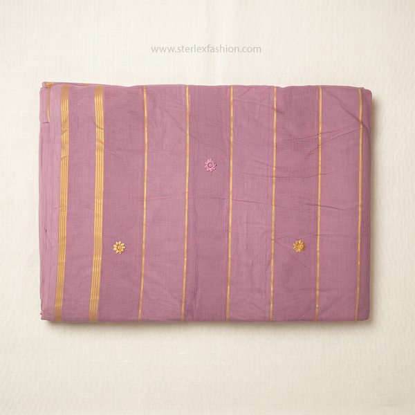 Noor Vastra Lavender Bloom Saree