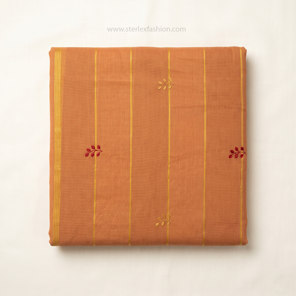 Noor Vastra Peach Bloom Saree