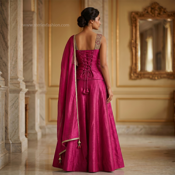 Zarmina Fuchsia Royale Set