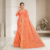 Noor Vastra Peach Blossom Saree