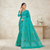Noor Vastra Aqua Blossom Saree