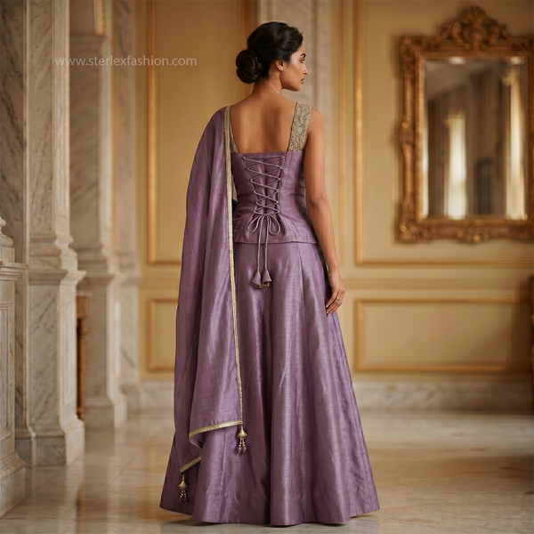 Zarmina Lavender Royale Lehenga Set
