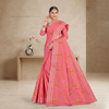 Noor Vastra Coral Blossom Saree