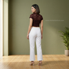 chic sage flared pants