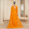 Noor Vastra Saffron Bloom Saree