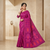 Rangriti Magenta Ikat Heritage Saree