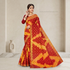 Bandhani Printed Zari Saree