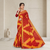 Bandhani Printed Zari Saree