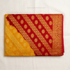 Bandhani Surya Raga Zari Saree