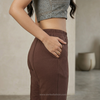 chic sage flared pants