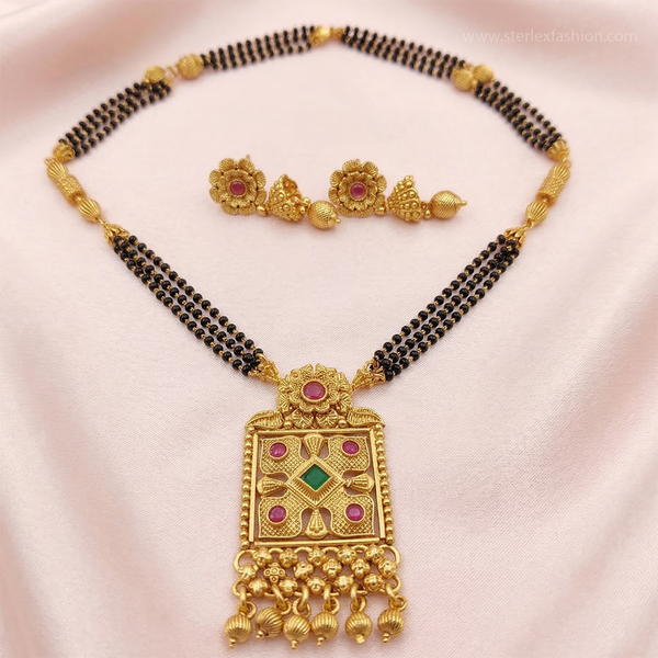 Royal Rangoli Mangalsutra Set