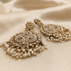 Ivory Rajwada Pearl Chandbali