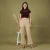 chic sage flared pants