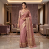 Rosewood Rajsi Weave Saree