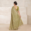Olive Noorika Zari Saree