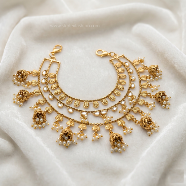 Kiyra Royal Layered Ear Chain