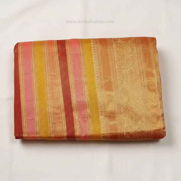 Rangrekha Zari Saree